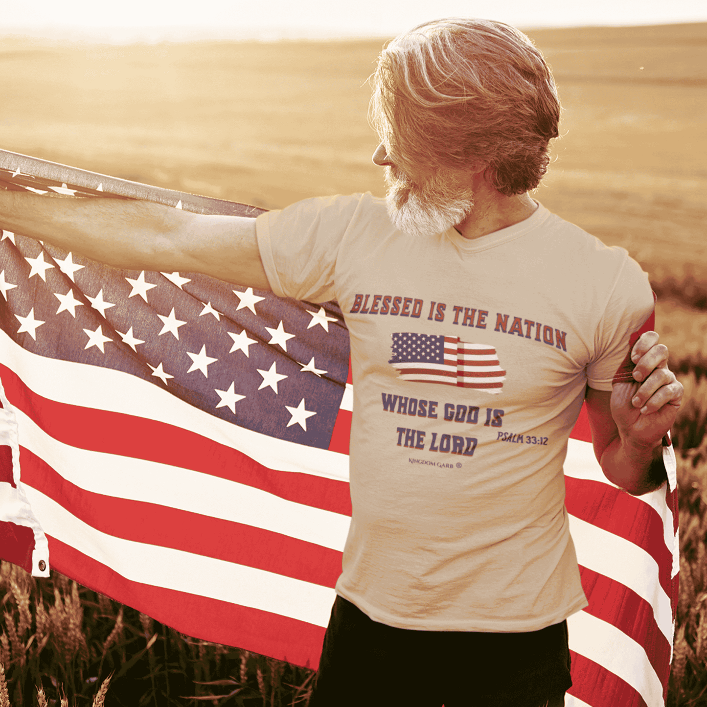 Blessed Is The Nation Tee