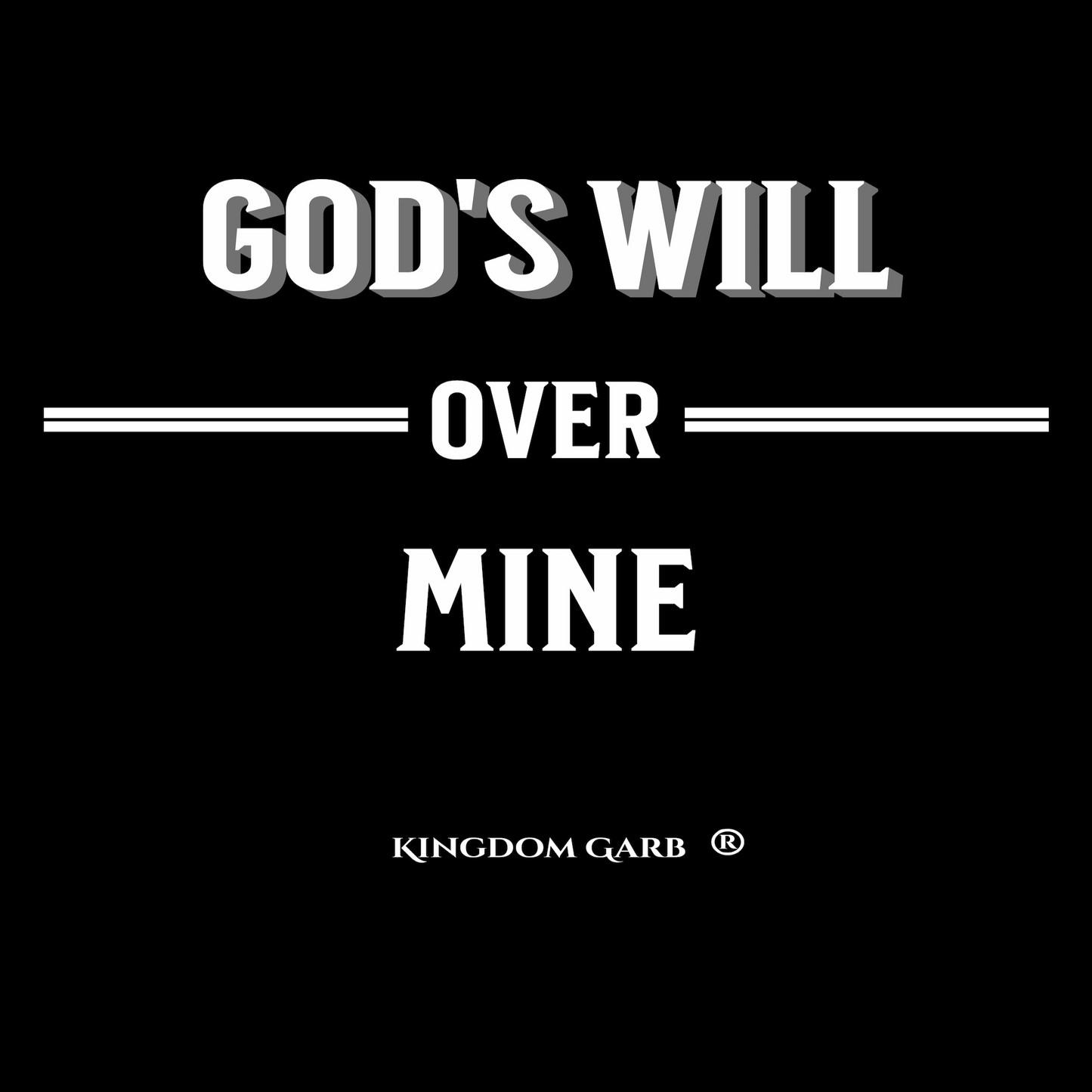 God's Will LS Tee