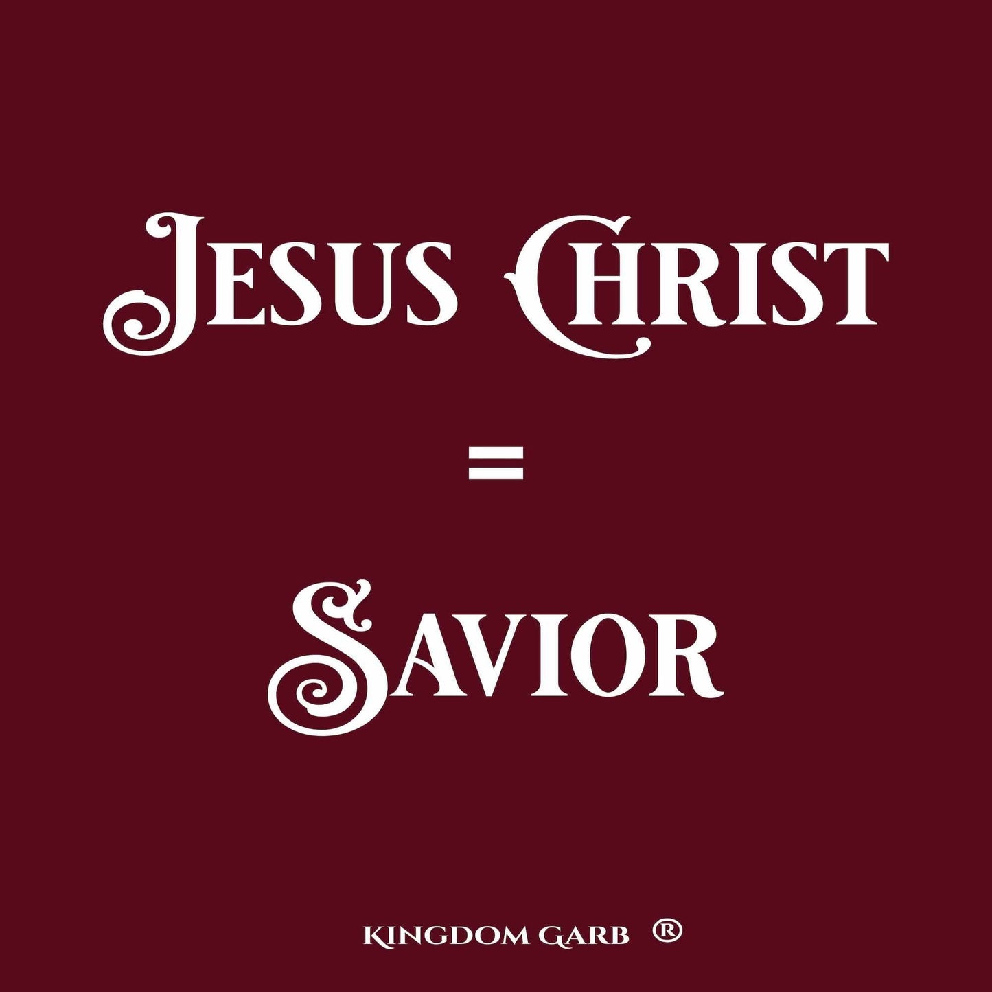 Jesus Christ Savior Tee