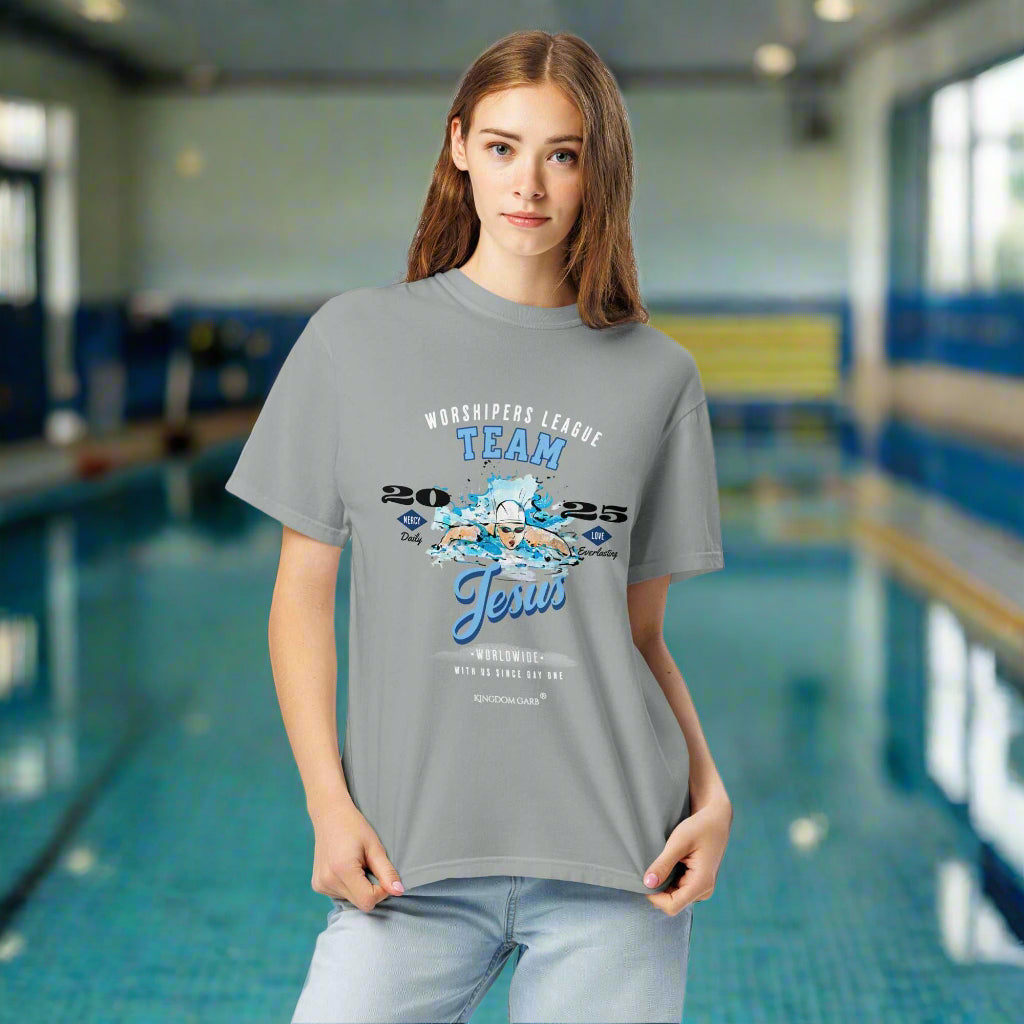 Team Jesus Swim Tee