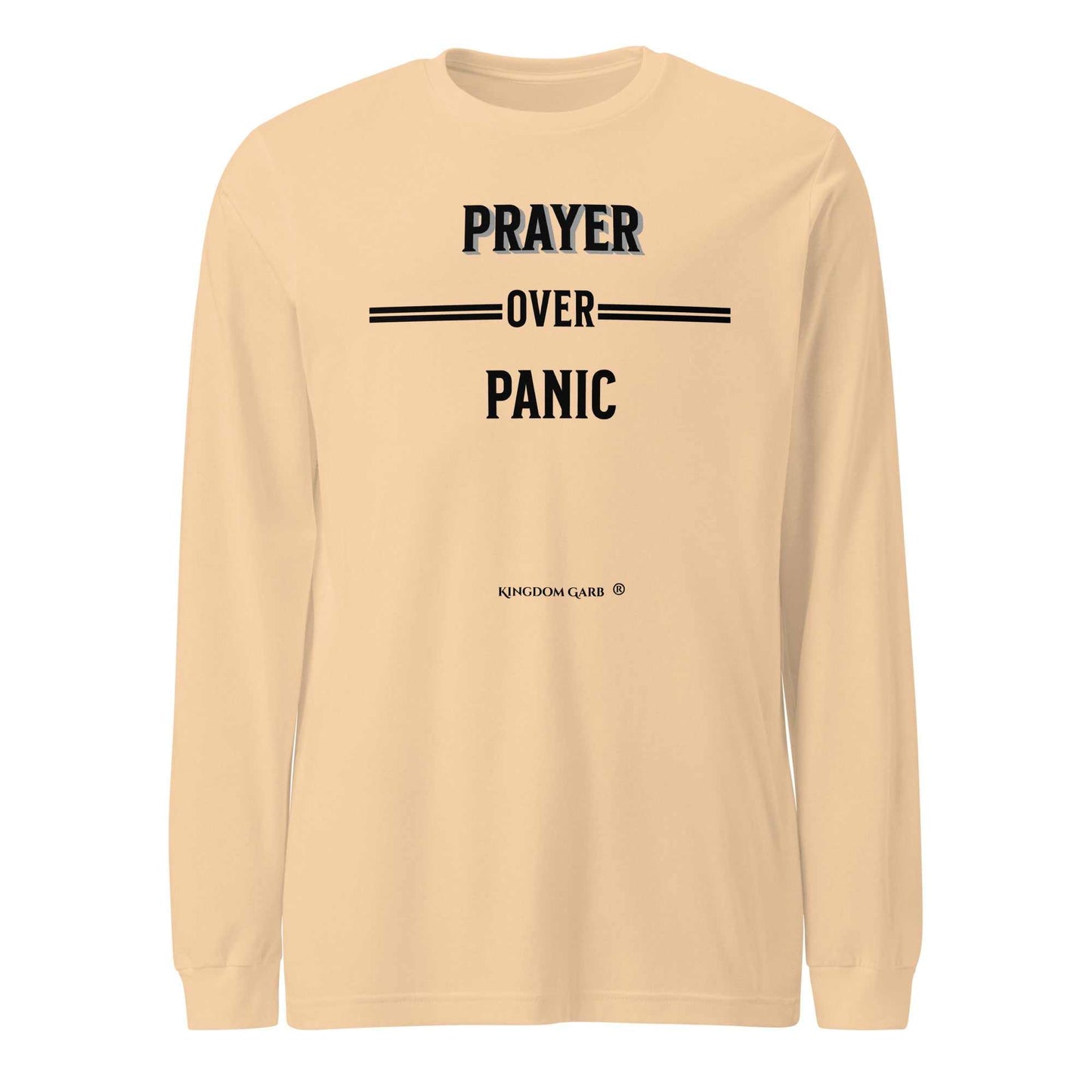 Prayer Over Panic LS Tee