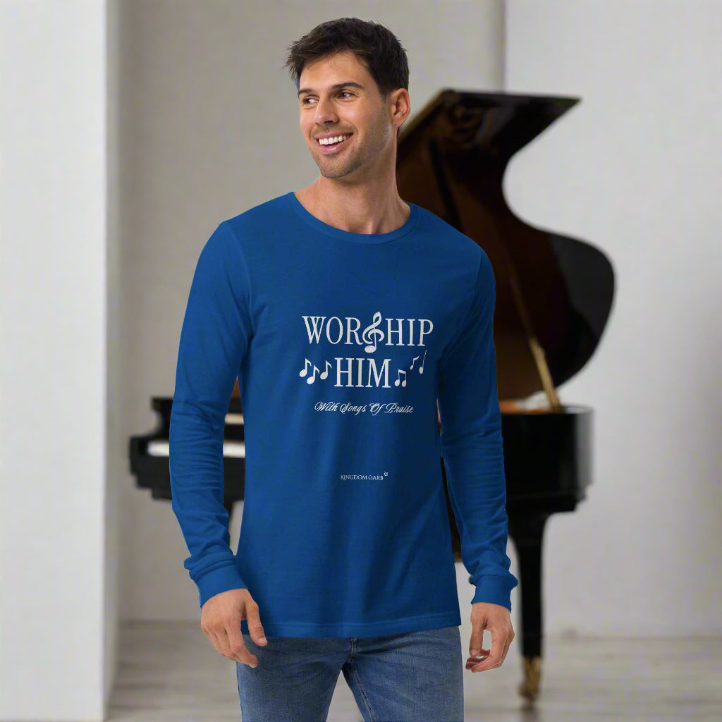 Worship Him LS Tee