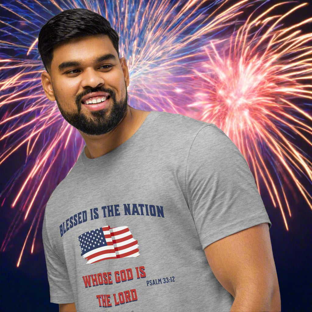 Blessed Is The Nation Tee