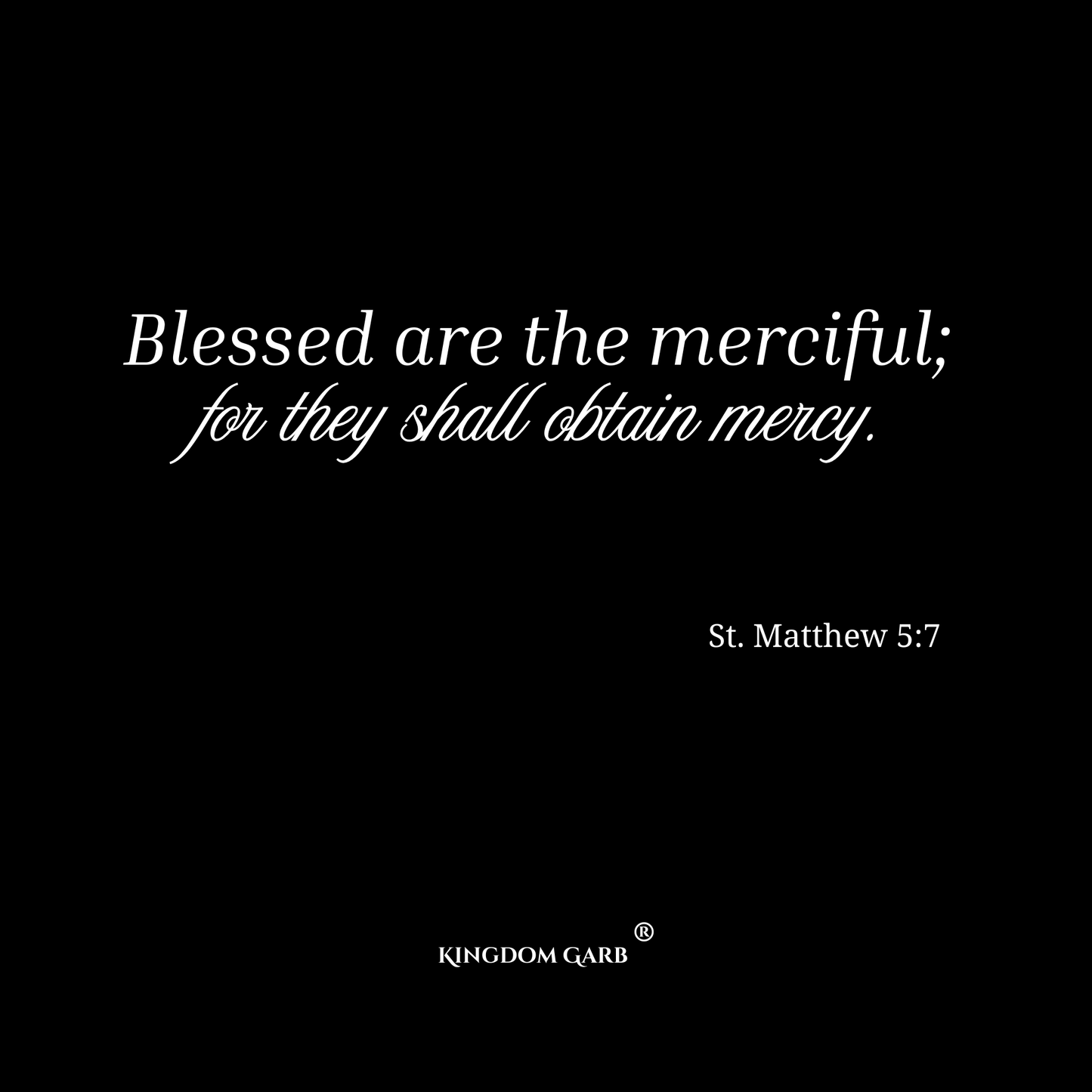 Blessed Are The Merciful Sweat