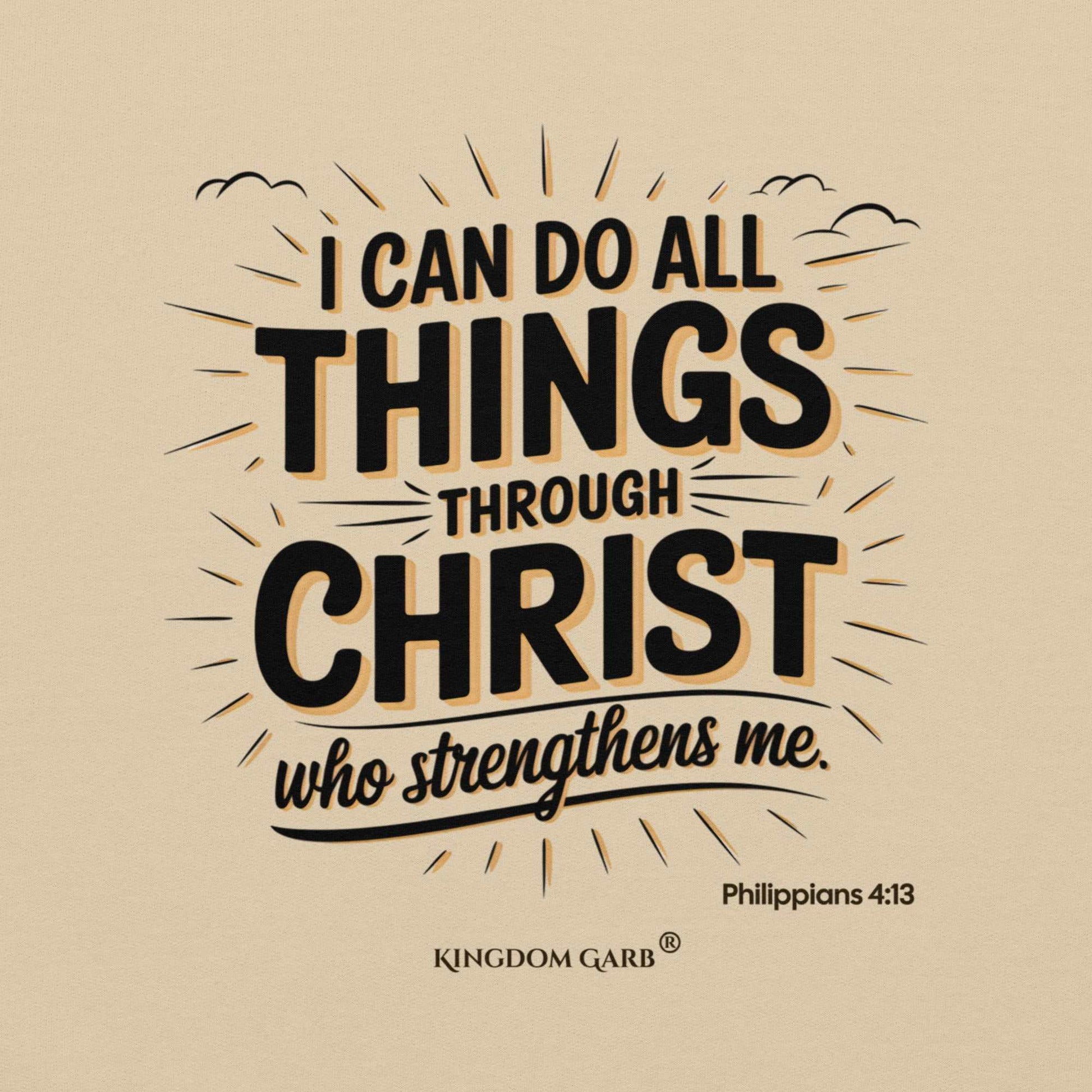 All Things Through Christ Sweat
