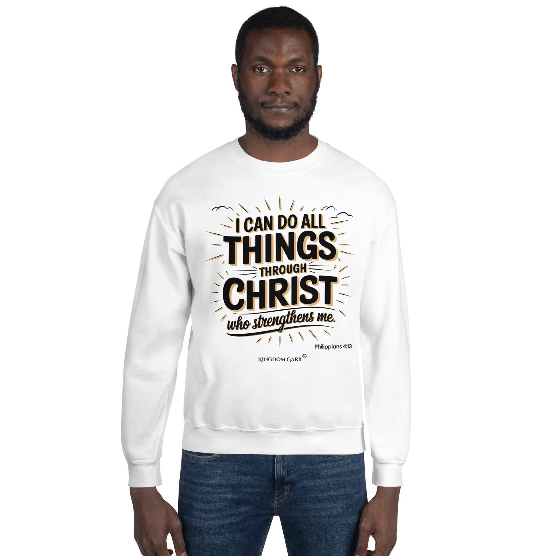 All Things Through Christ Sweat
