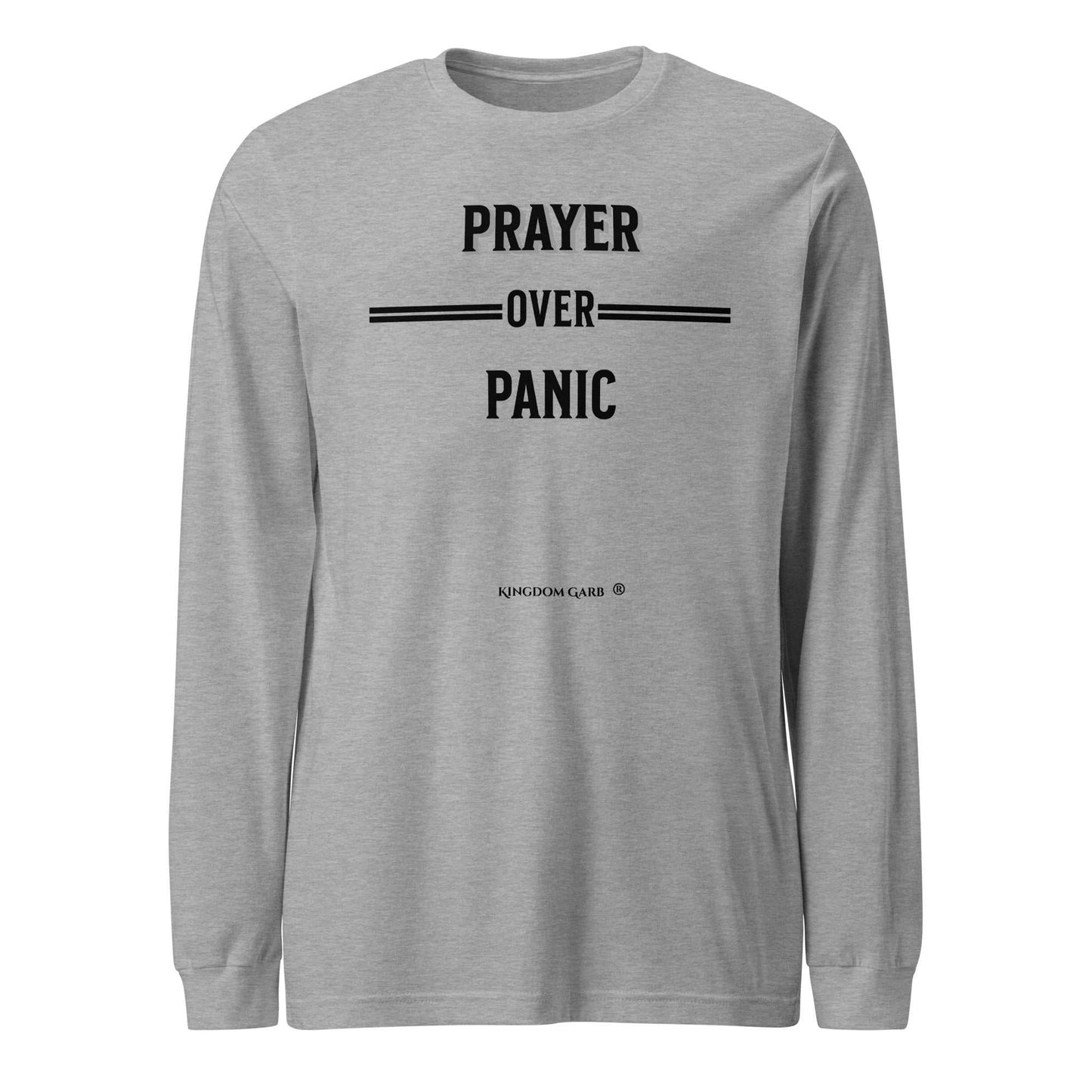 Prayer Over Panic LS Tee