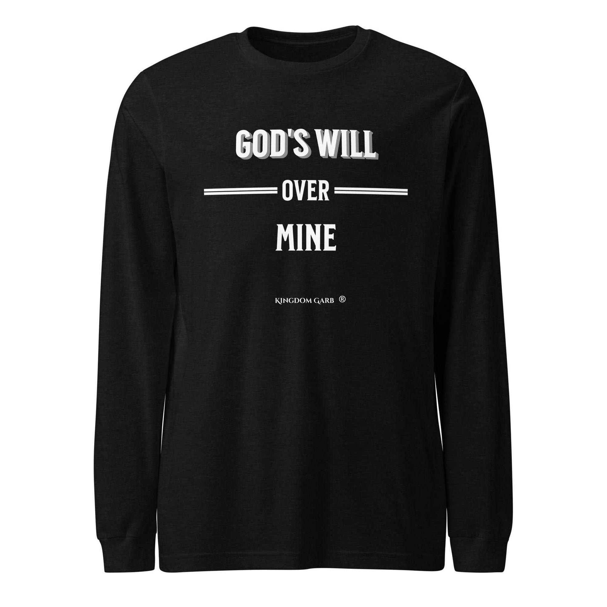 God's Will LS Tee