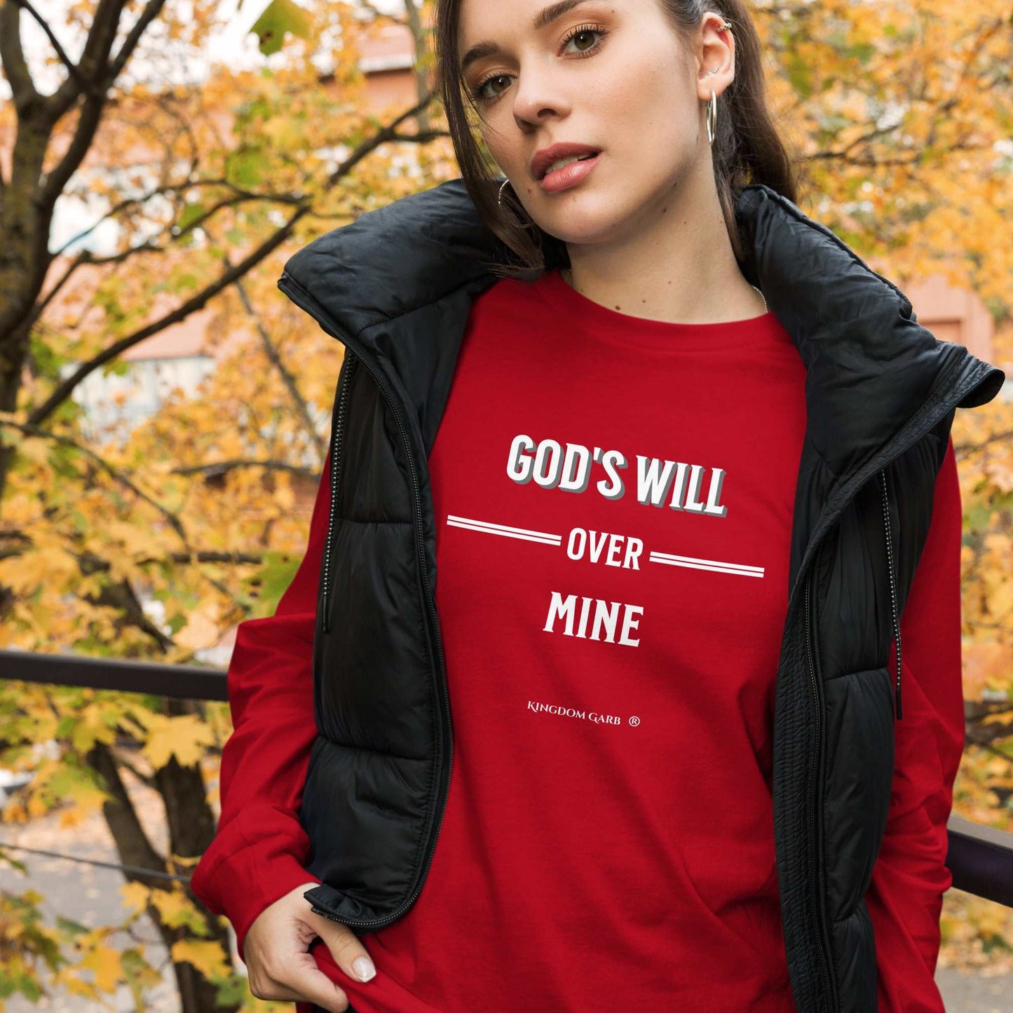 God's Will LS Tee