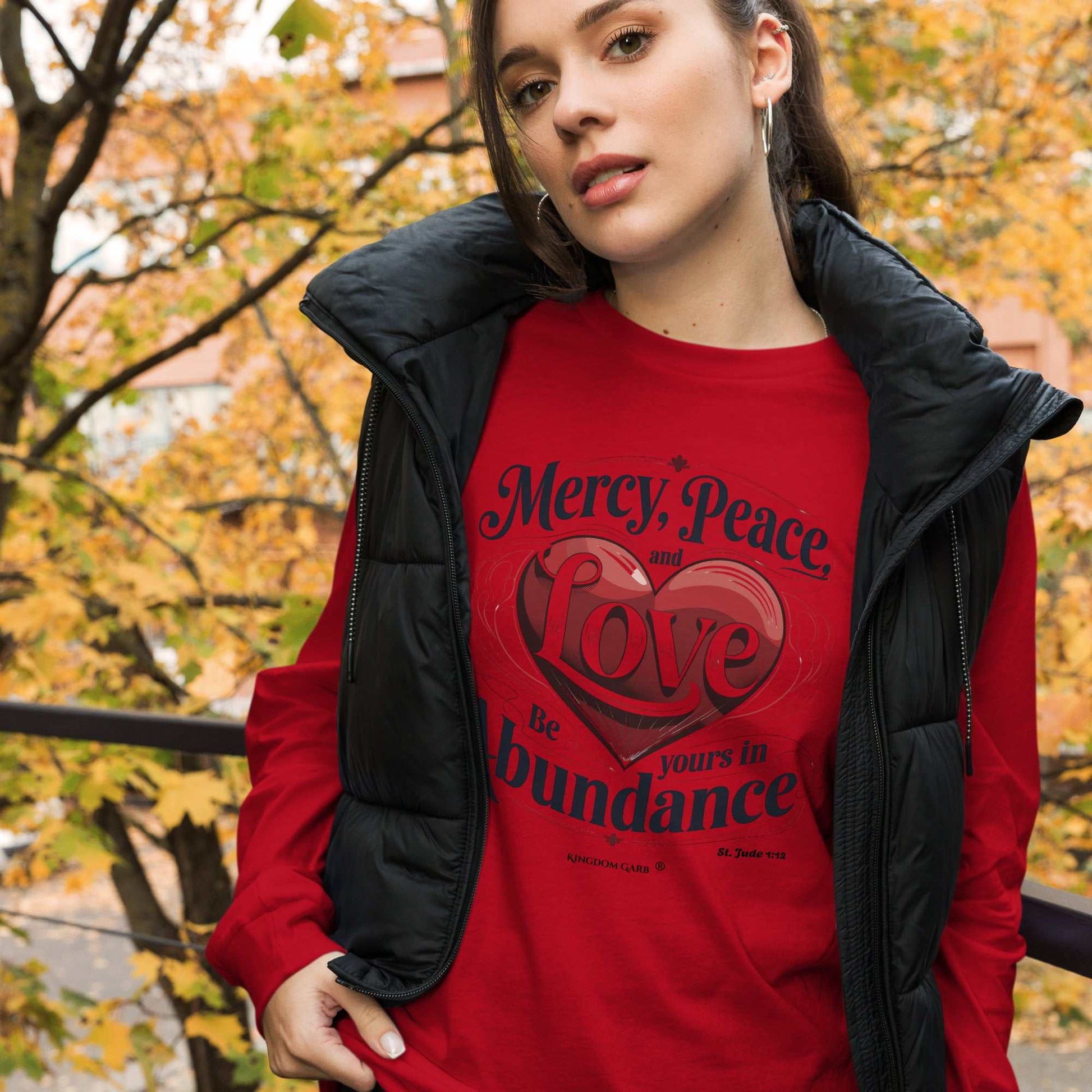 Mercy Peace and Love Tee