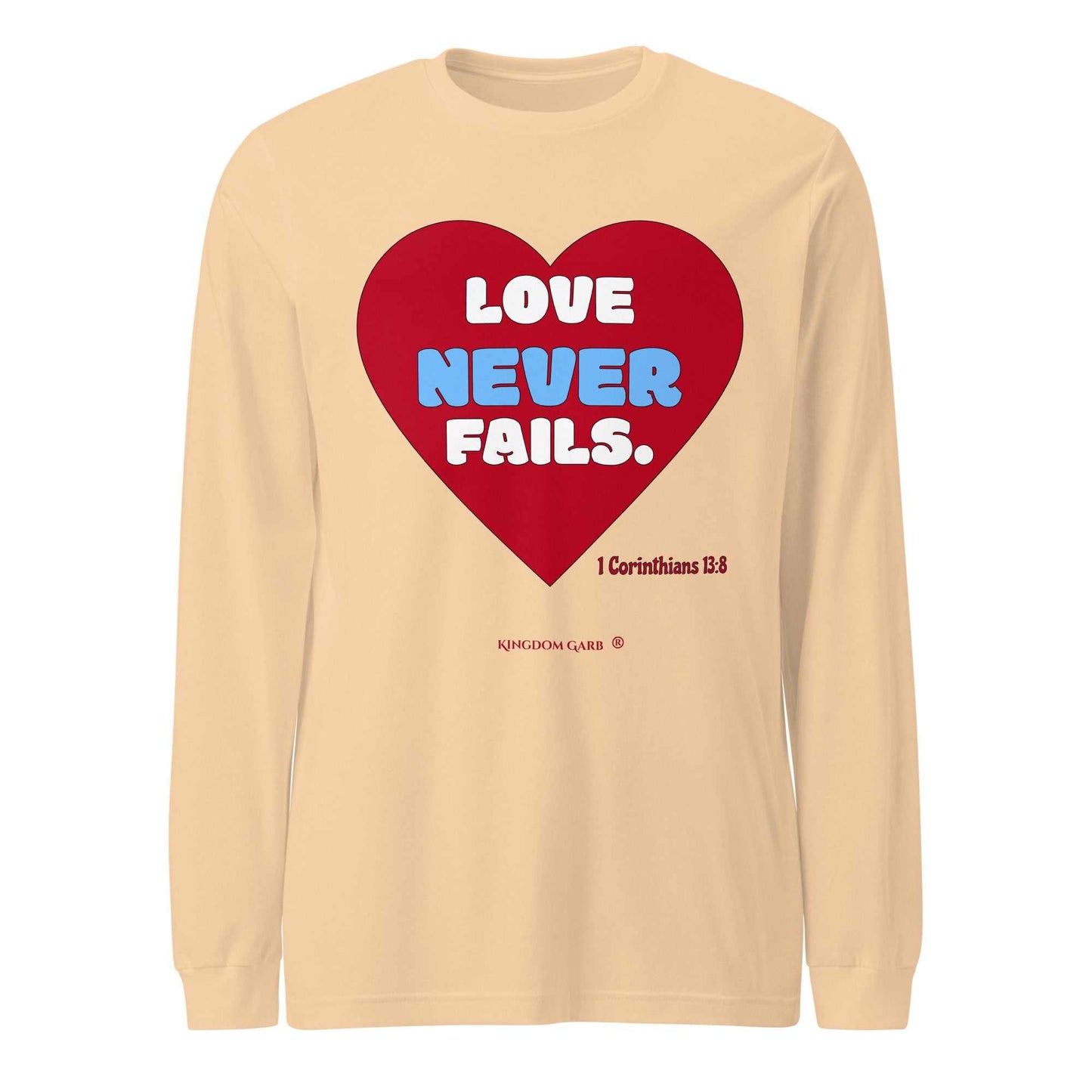 Love Never Fails Tee