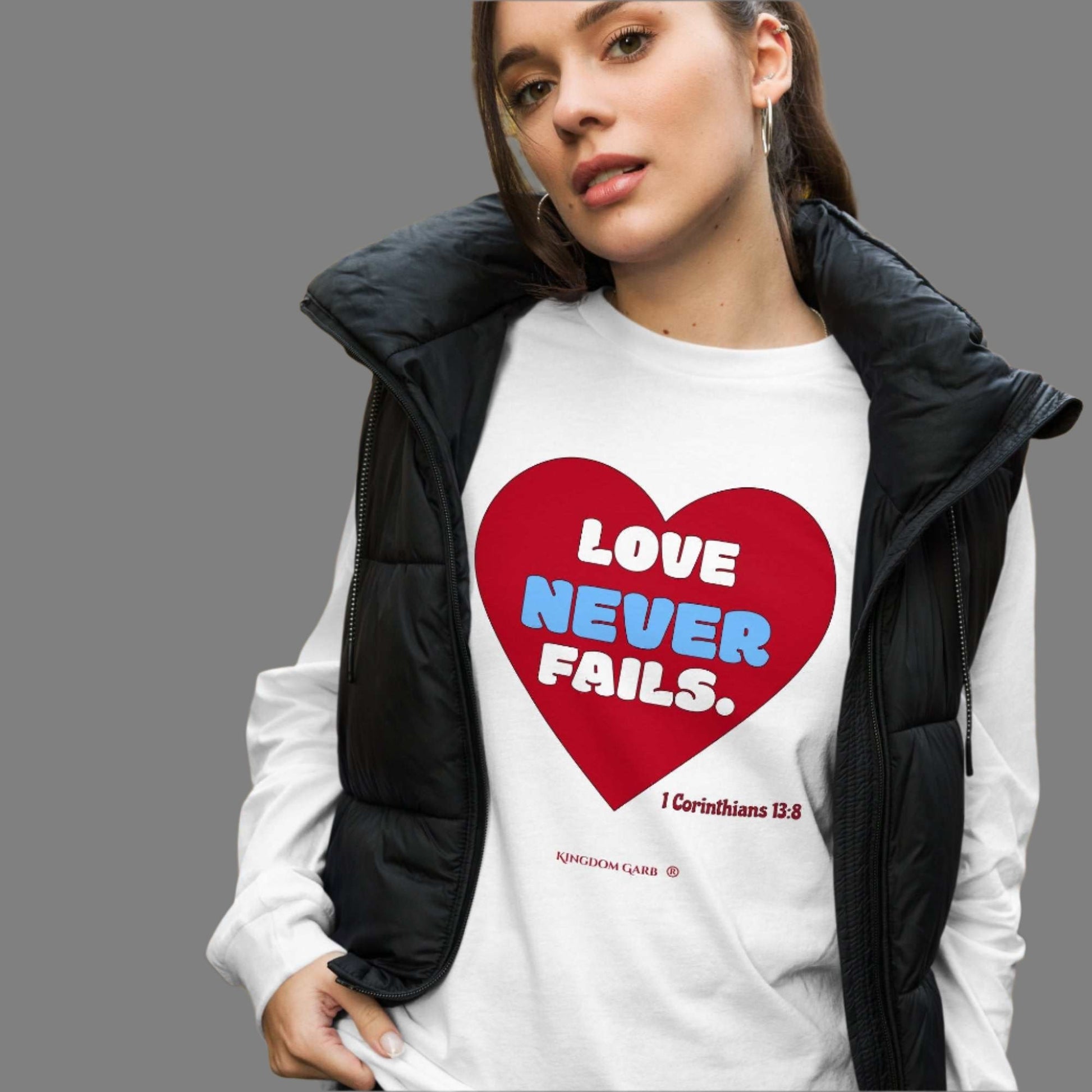 Love Never Fails Tee