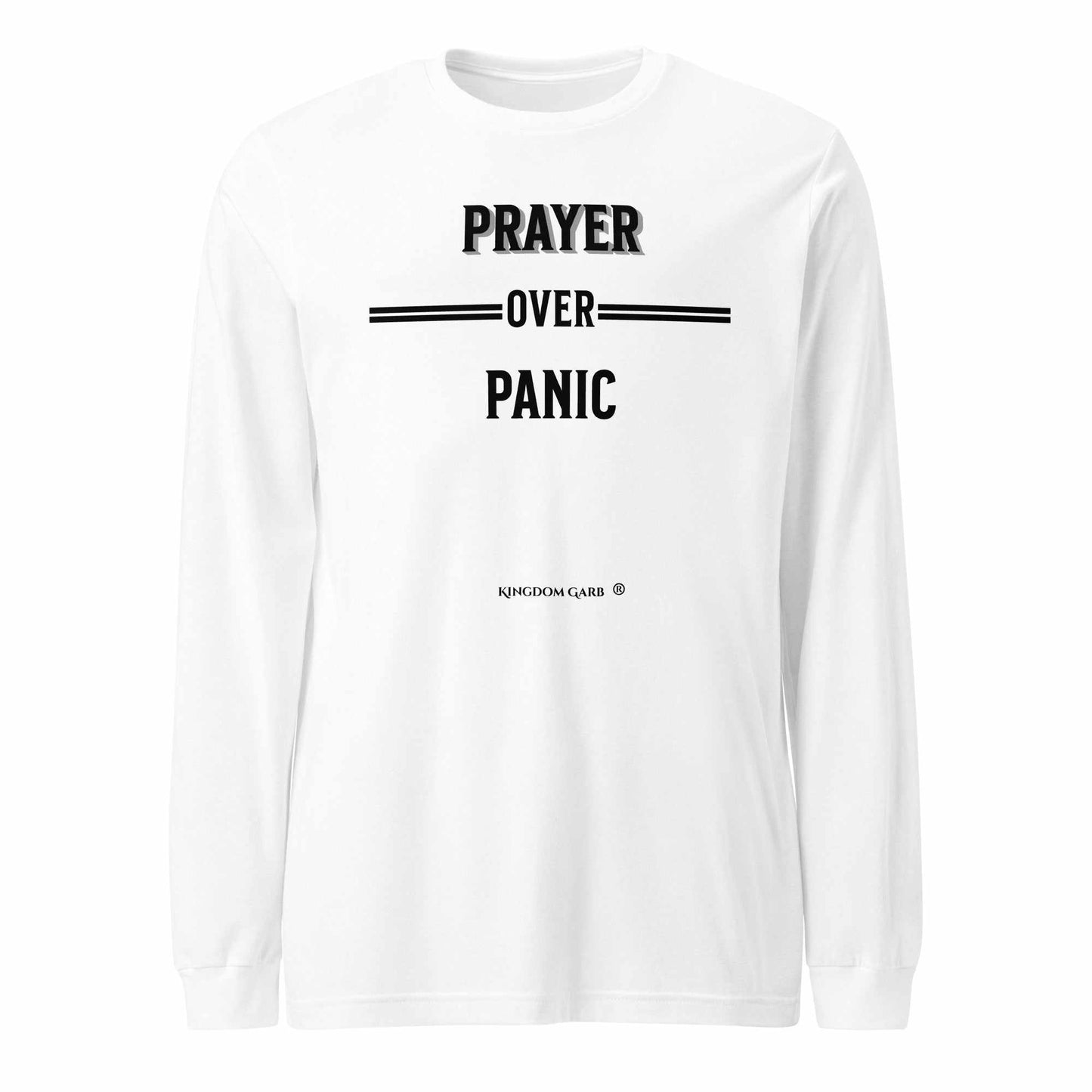 Prayer Over Panic LS Tee