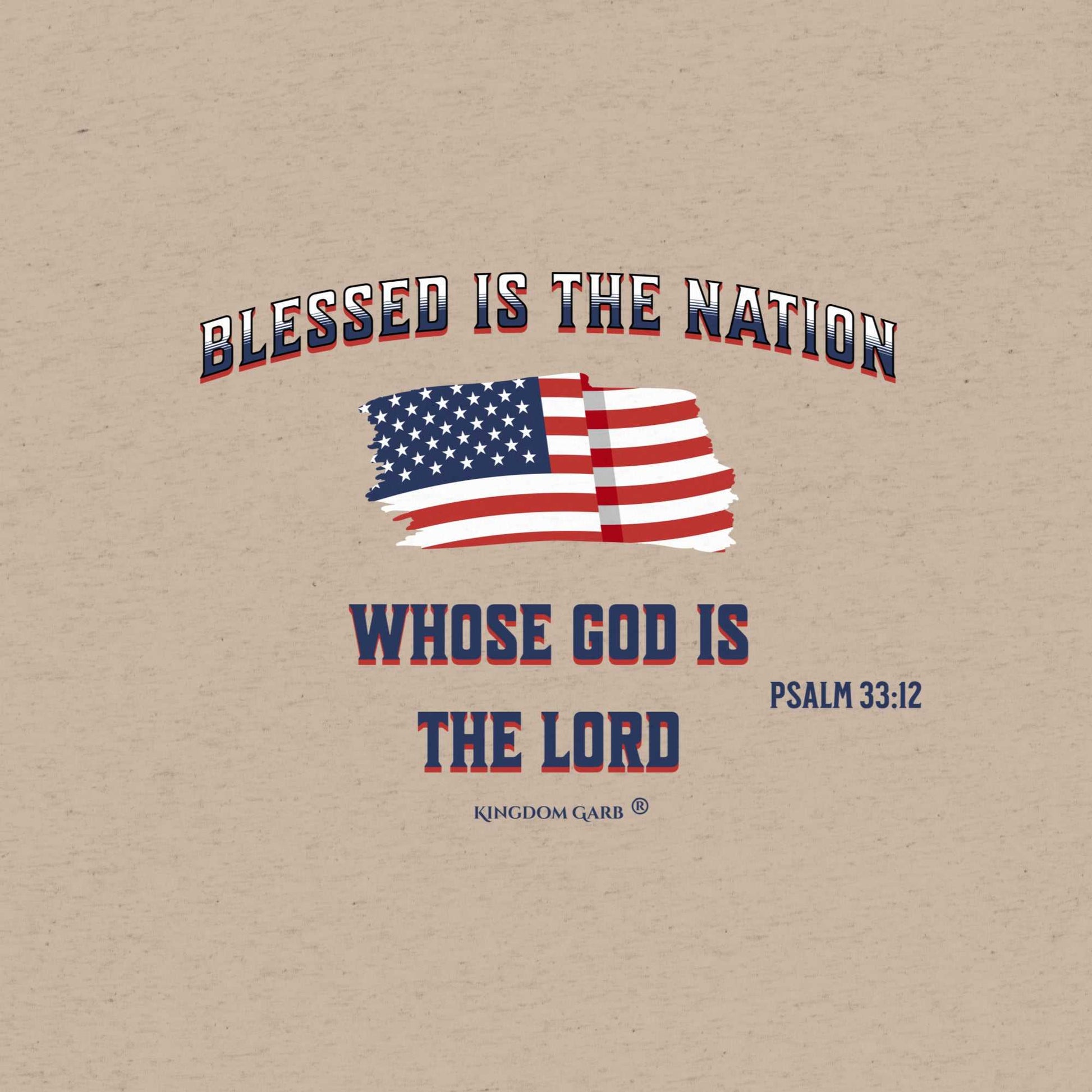 Blessed Is The Nation Tee